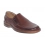 Pantofi casual barbati din piele naturala maro - Masuri pana la 47 GKR10M